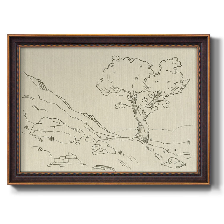 Red Barrel Studio® Christchurch Oak I Framed On Canvas Print Wayfair